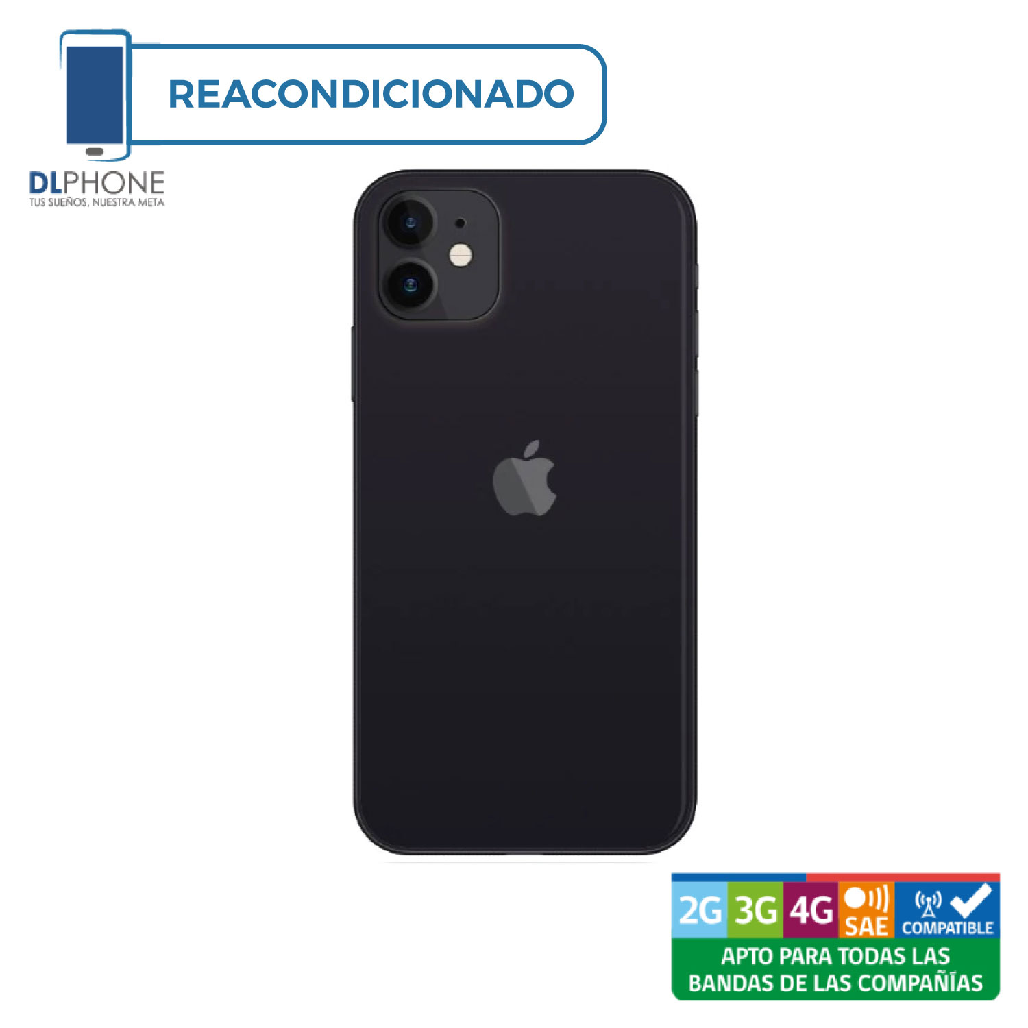 iPhone 12 Mini 256GB Negro Reacondicionado-1