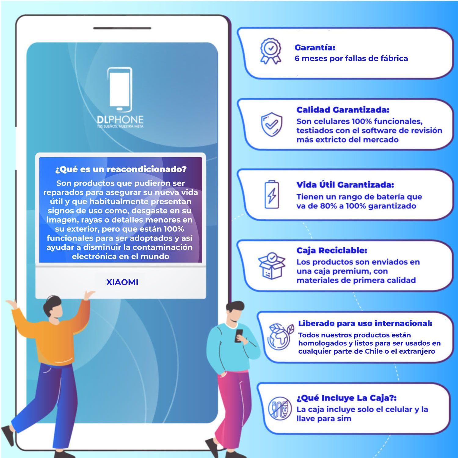 Xiaomi Poco M3 PRO 5G 128GB Azul Reacondicionado-3