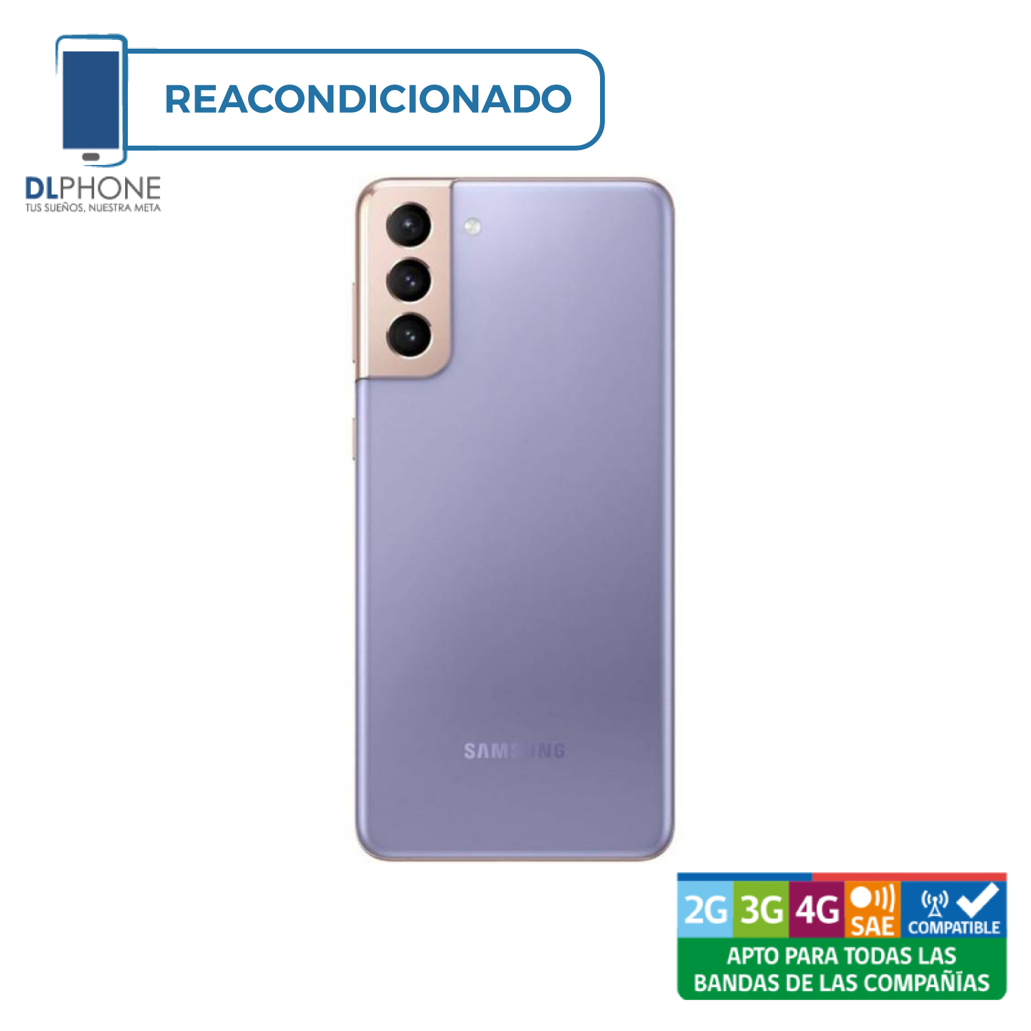 Samsung Galaxy S21 Plus 128GB Violeta Reacondicionado-1