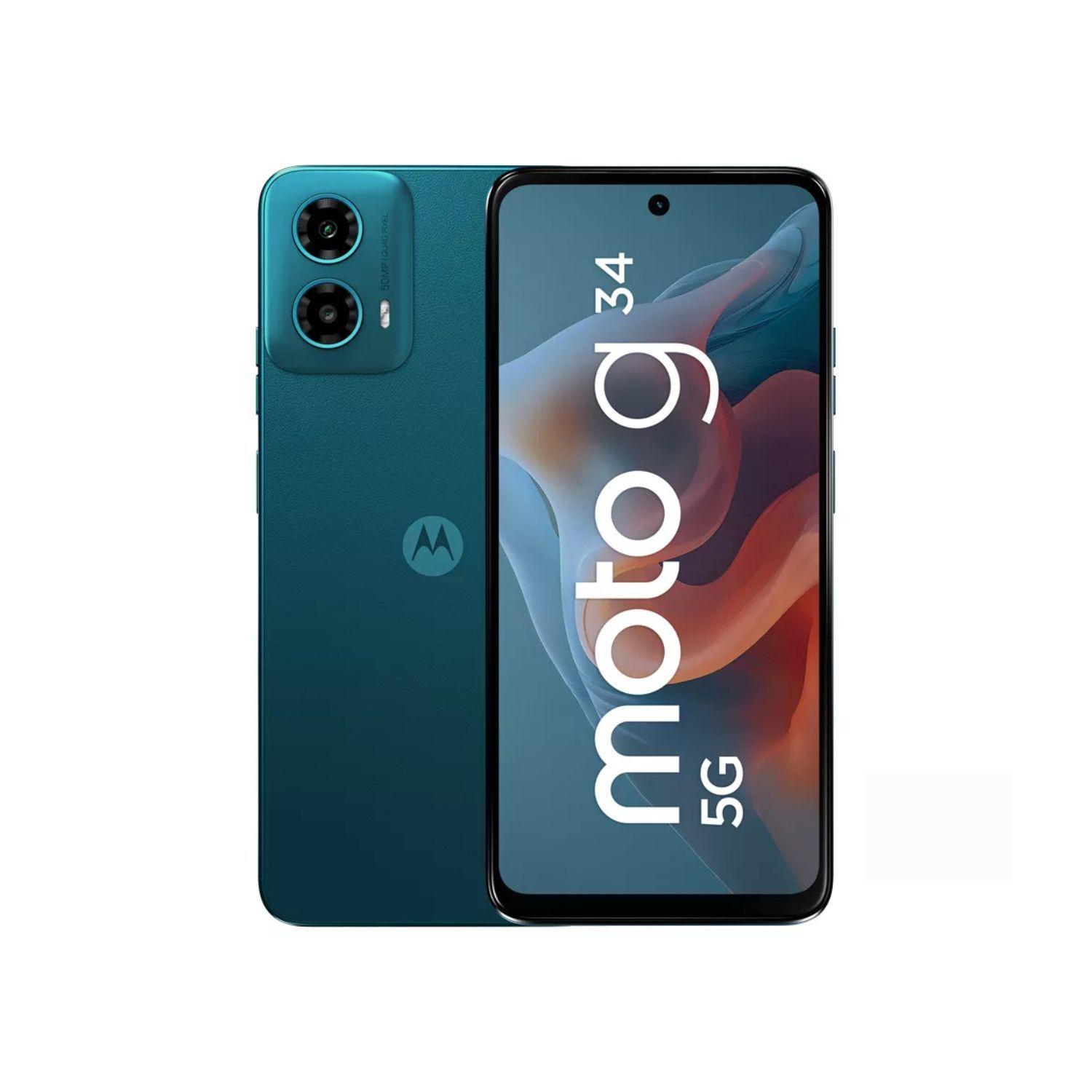 Motorola Moto G34 8+256GB Verde Reacondicionado-0
