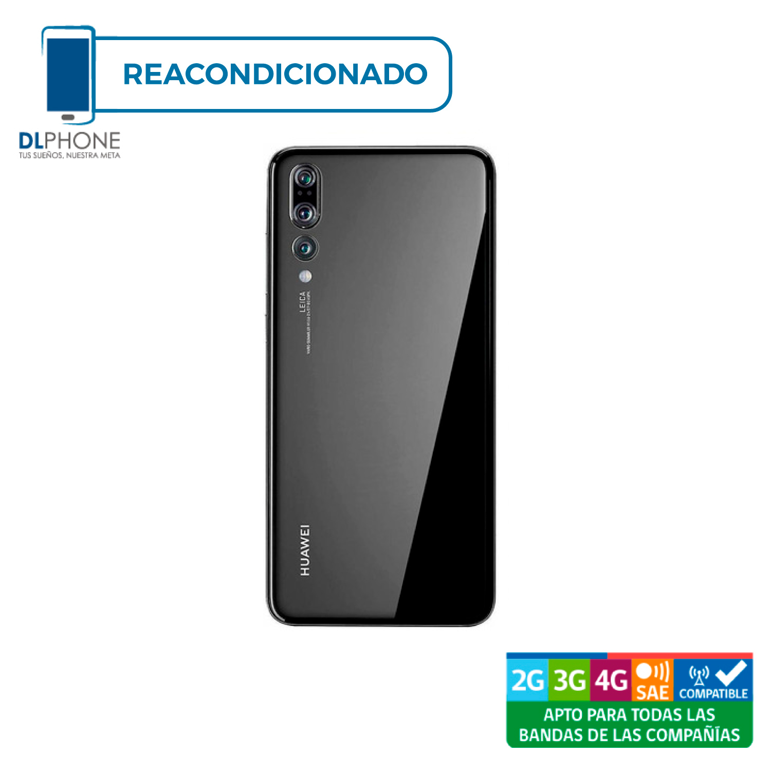 Huawei P20 Pro 128GB Negro Reacondicionado-1