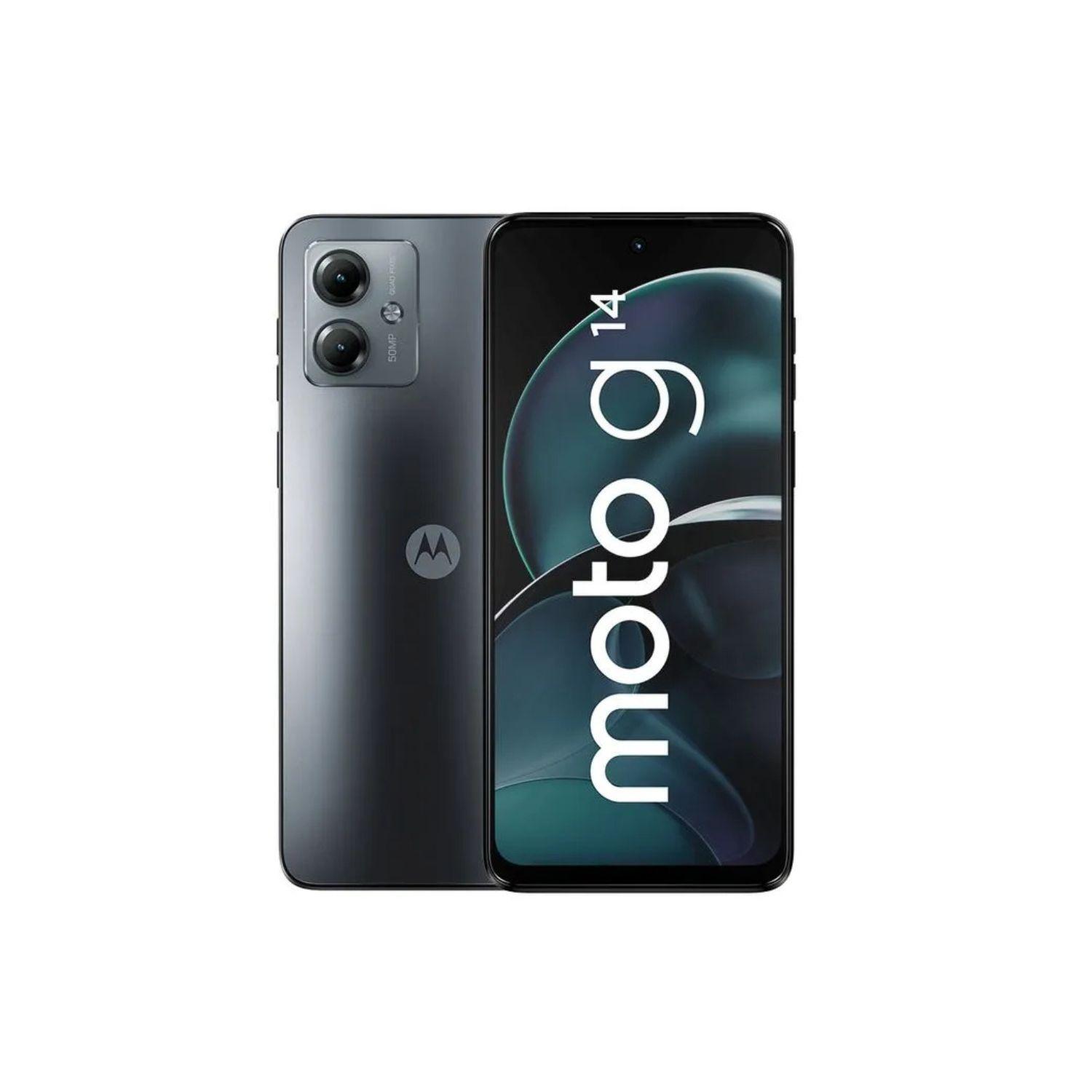 Motorola Moto G14 4+128GB Gris Open Box-0