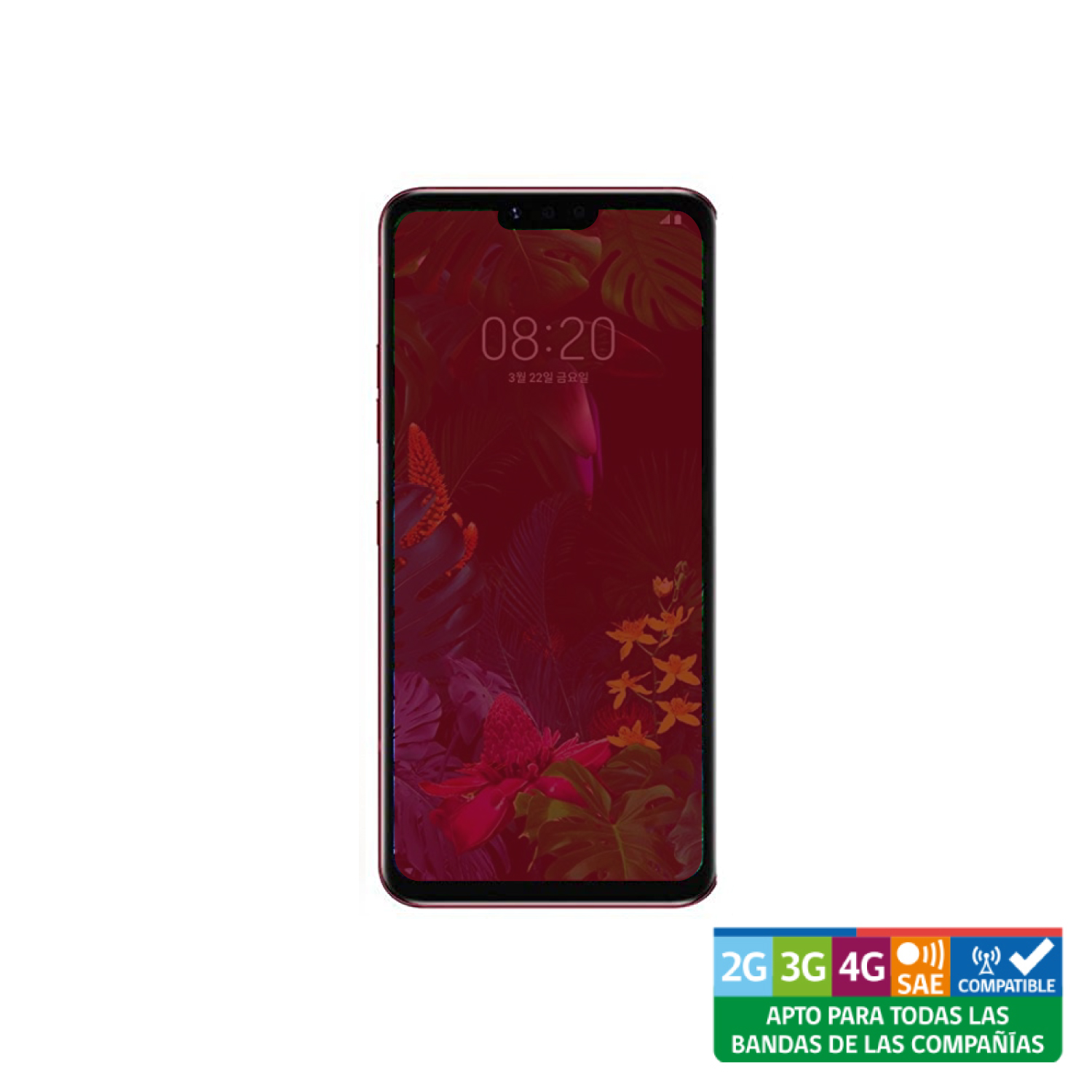 LG G8 ThinQ 128GB Rojo Reacondicionado-0
