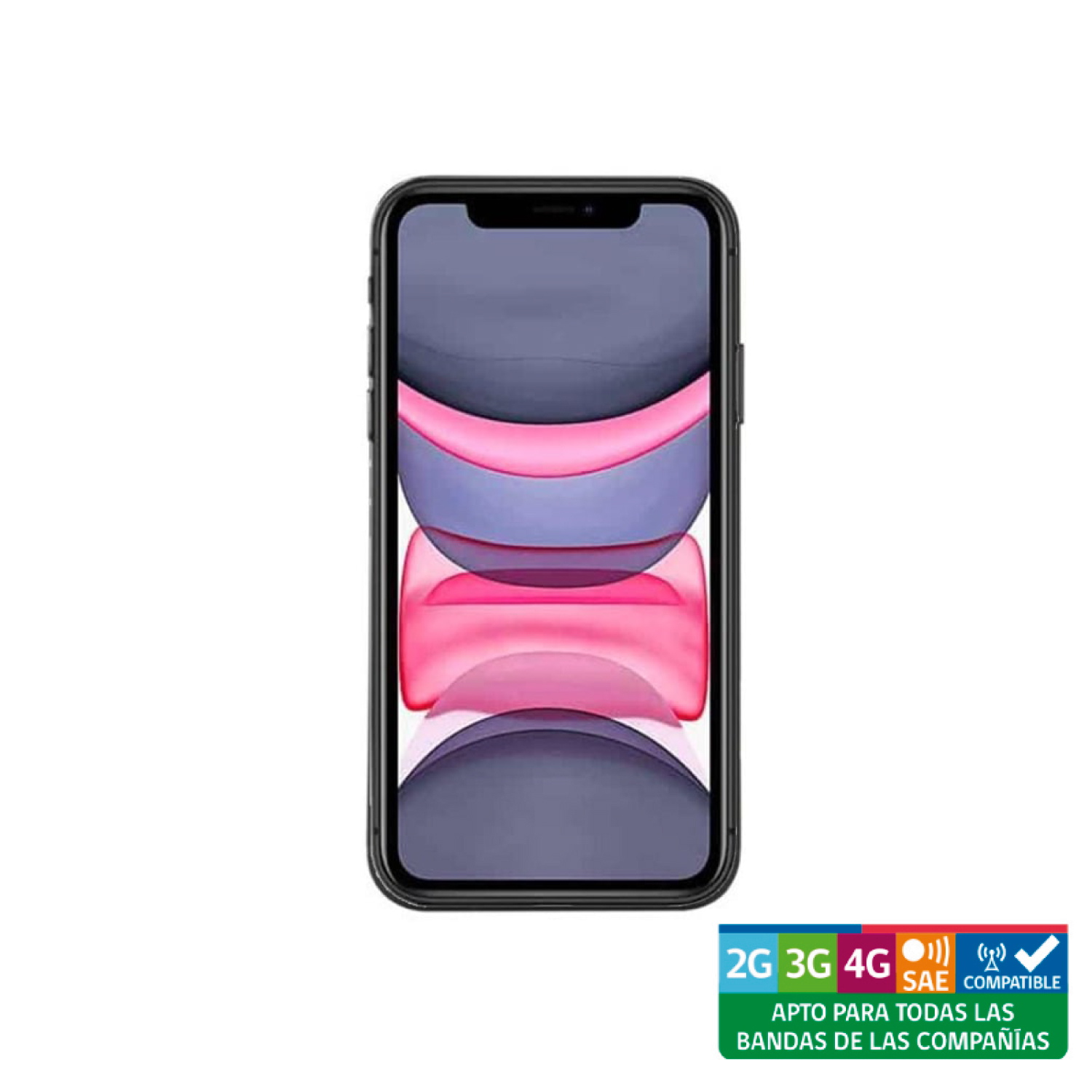 iPhone 11 256GB Negro Reacondicionado-0