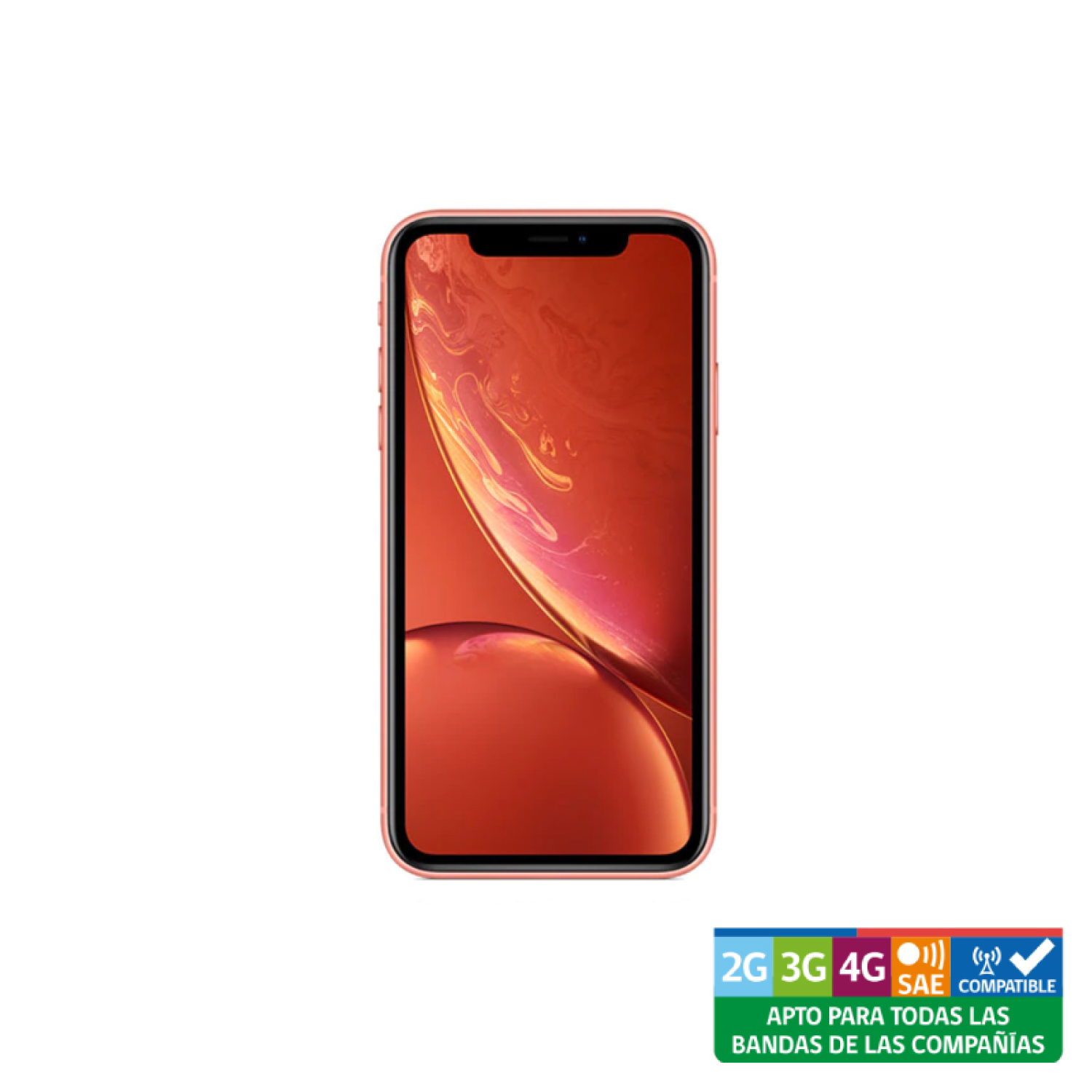 iPhone XR 128GB Naranja Reacondicionado-0