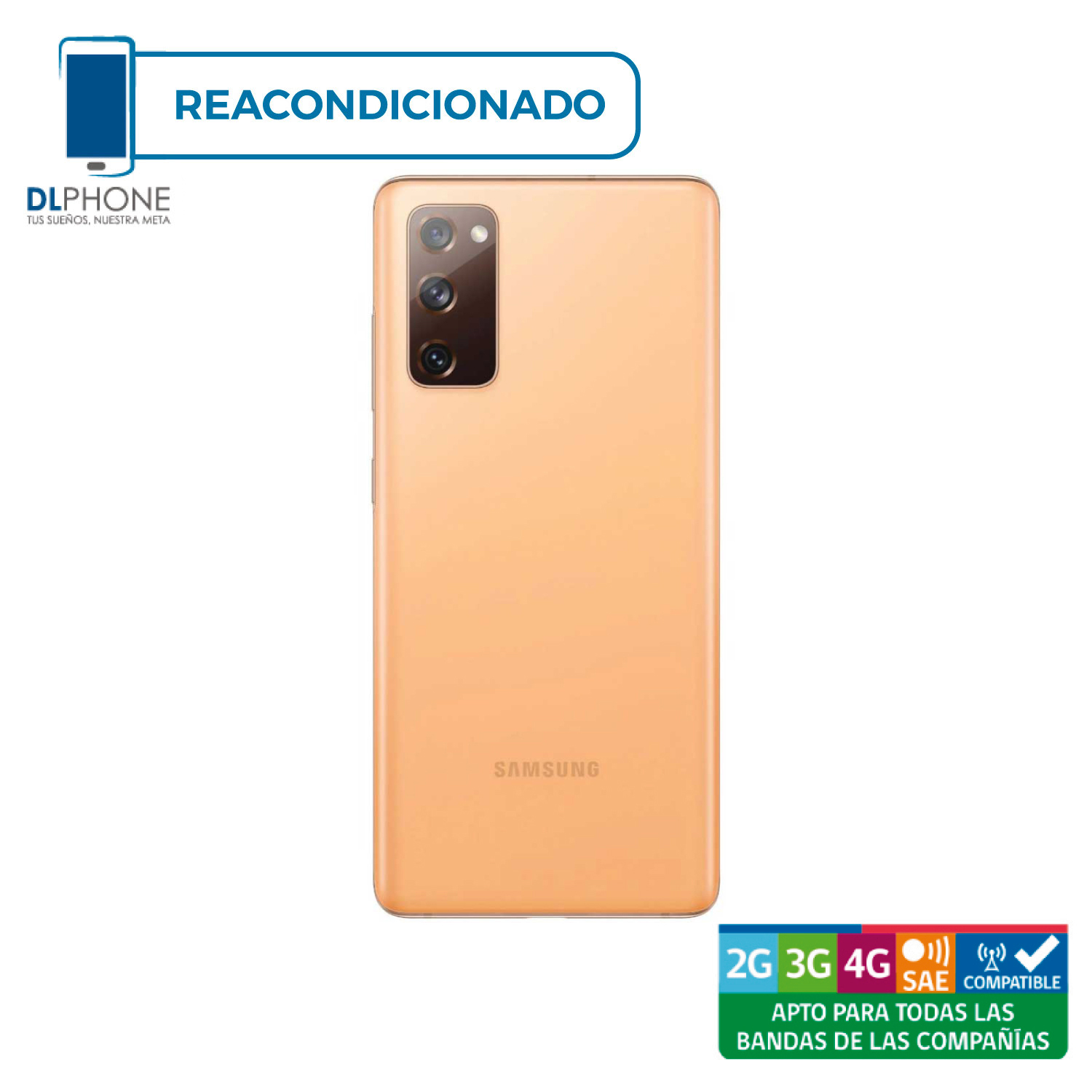 Samsung Galaxy S20 FE 128GB Naranja Reacondicionado-1