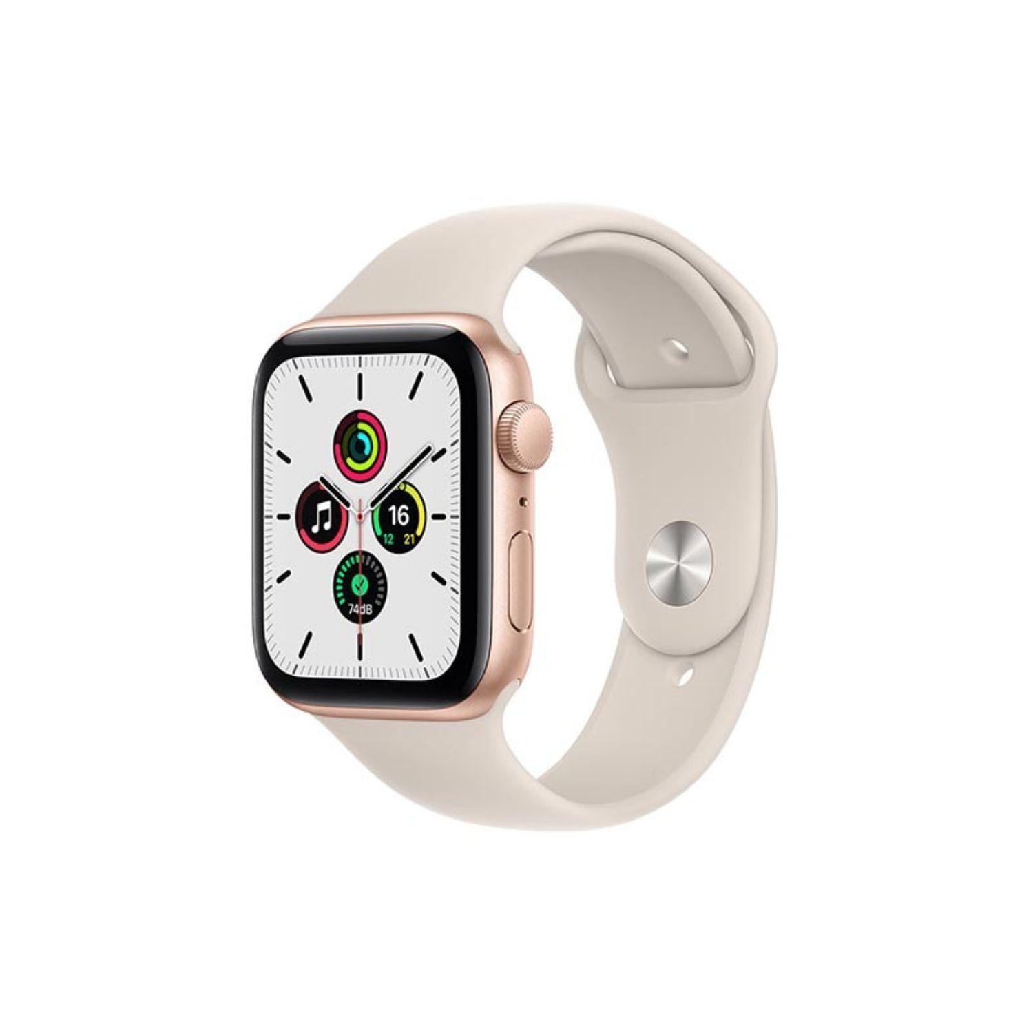 Apple Watch SE 44mm 32GB Dorado Reacondicionado-0