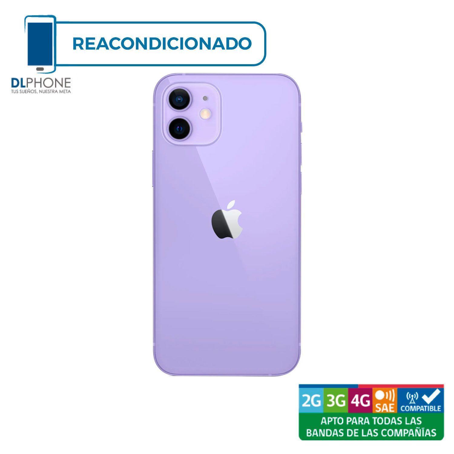 iPhone 12 de 256gb Violeta Reacondicionado-1
