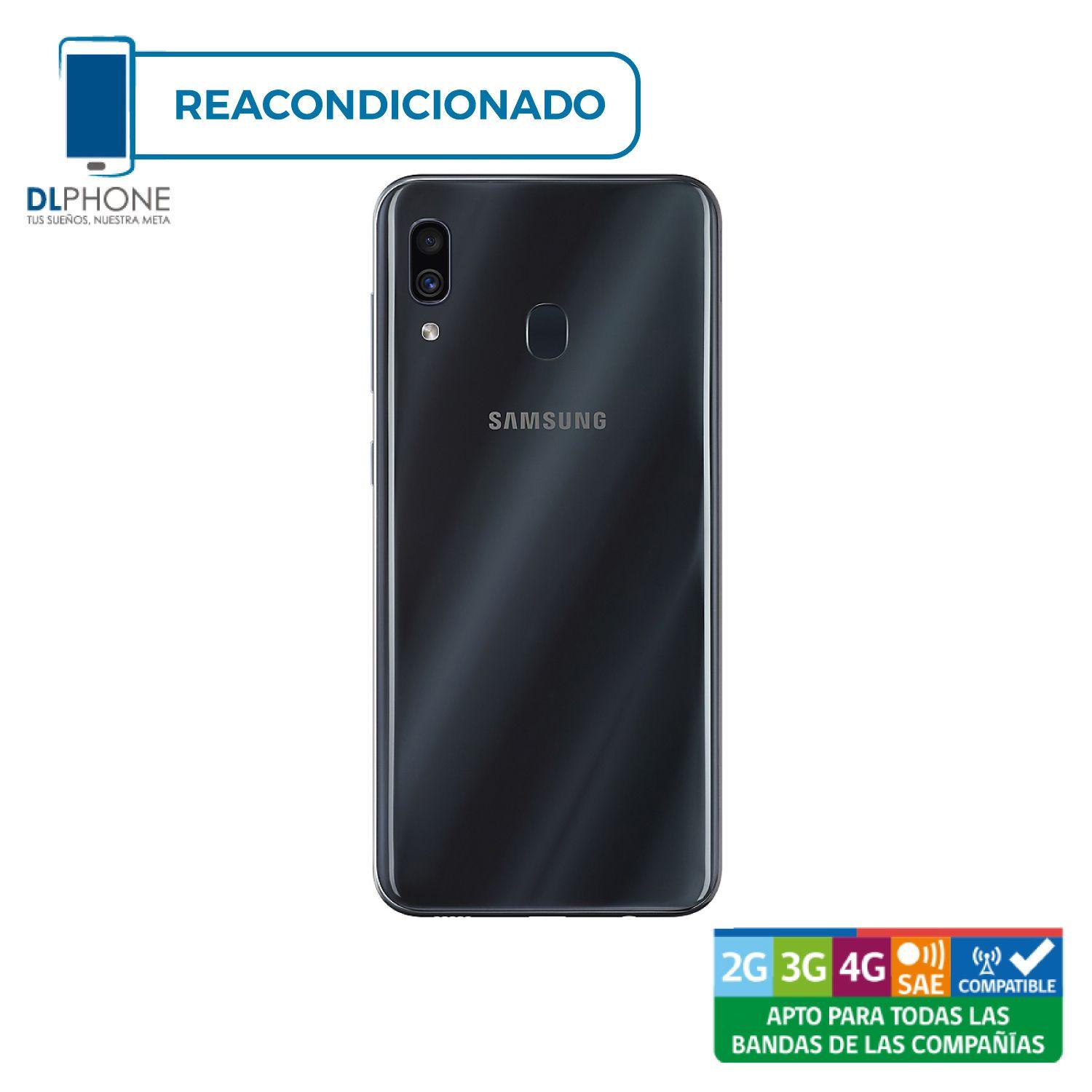 Samsung Galaxy A30 32GB Negro Reacondicionado-1