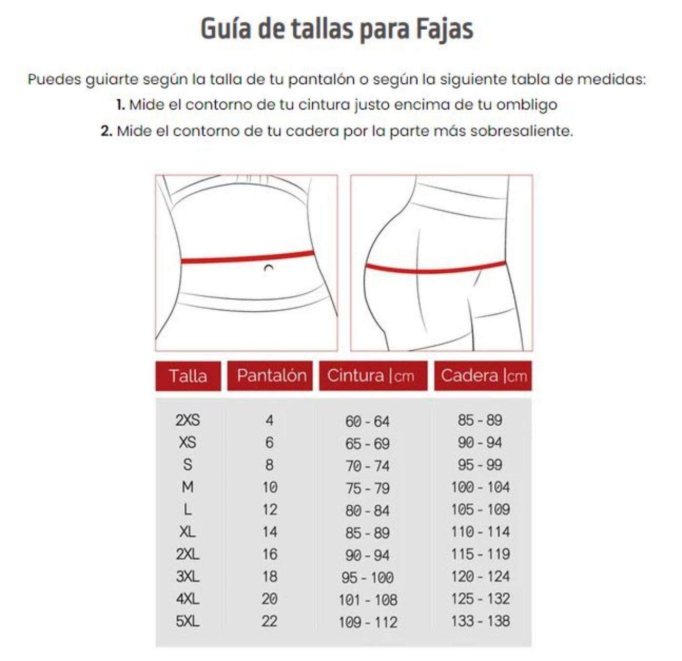 Calzón Faja Colombiano Levanta Cola Tipo Short Alta Compresión FU101-3