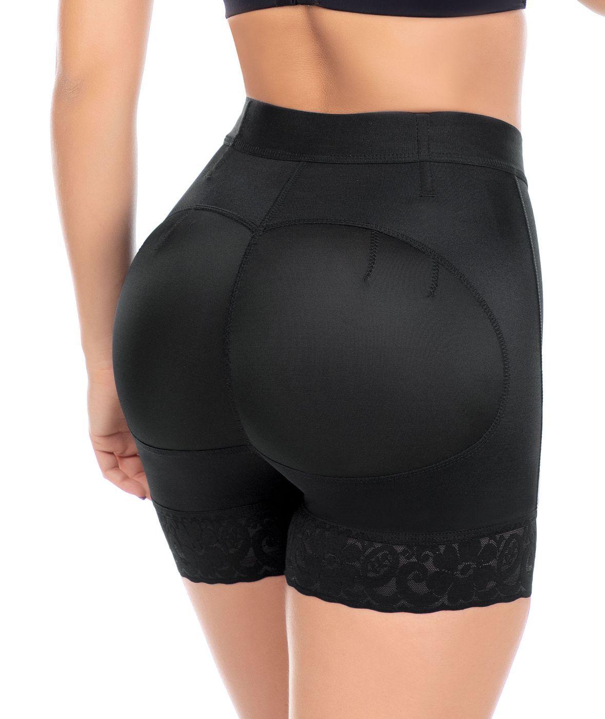 Calzón Faja Colombiano Levanta Cola Tipo Short Mediana Compresión FU100-1
