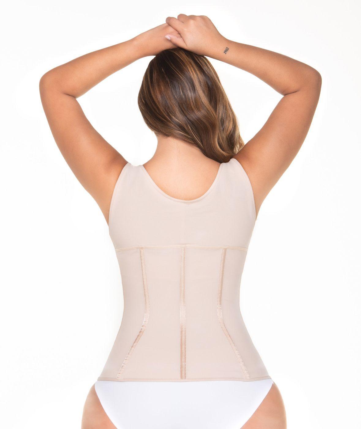 Faja Colombiana Chaleco Modeladora Reloj de Arena Alta Compresión RA004-1