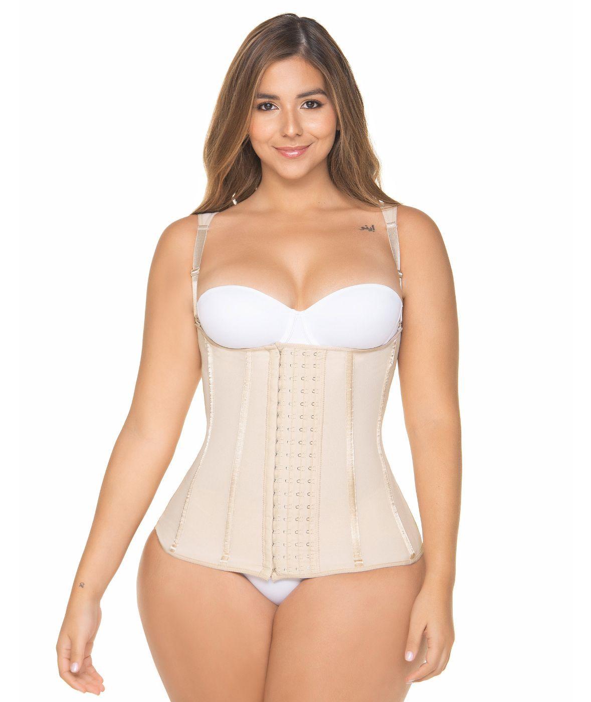 Faja Colombiana Chaleco Modeladora Reloj de Arena Alta Compresión RA004-0
