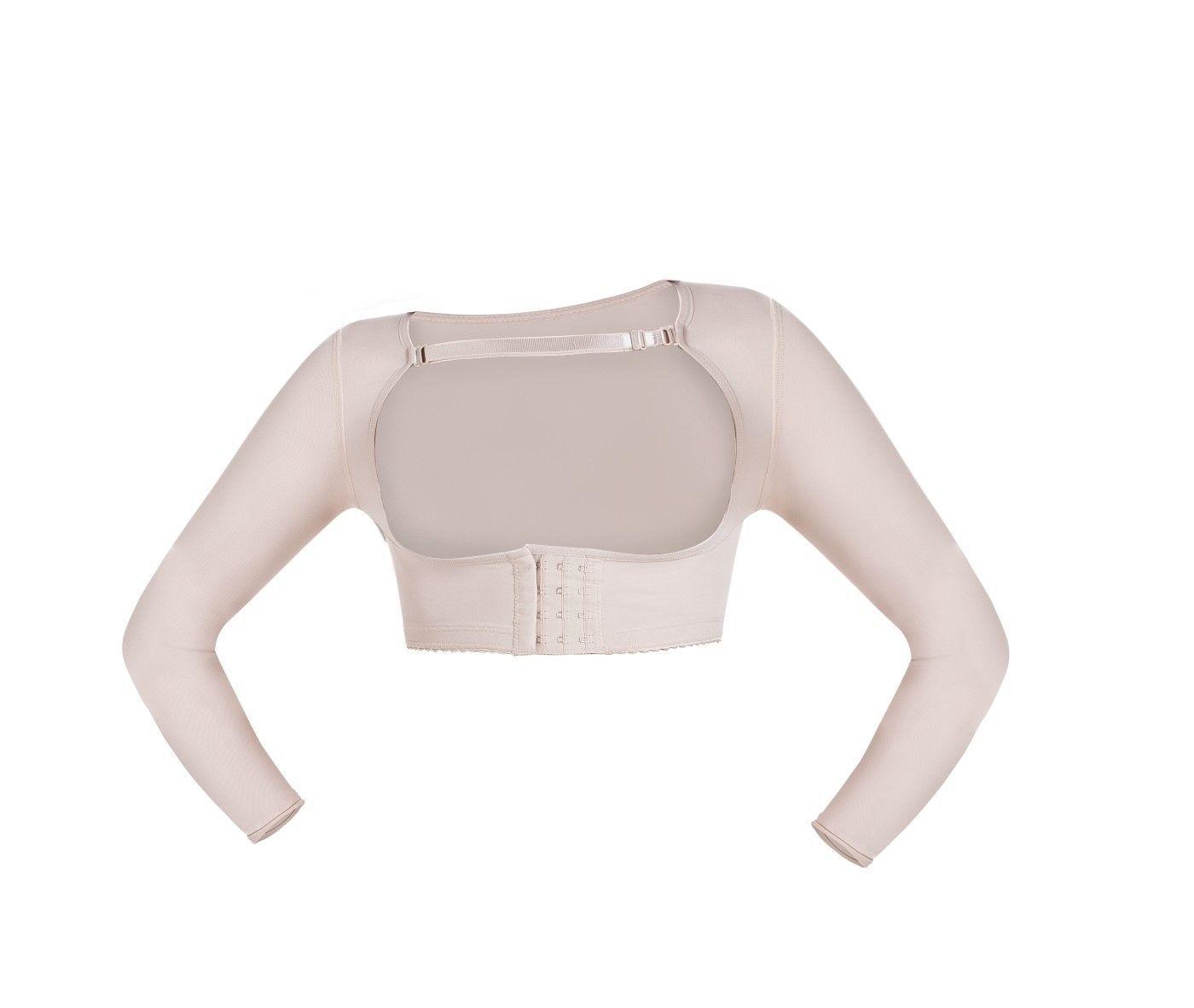 Chaleco Con Mangas Postquirúrgico y Corrector de Postura Alta Compresión LC017-3