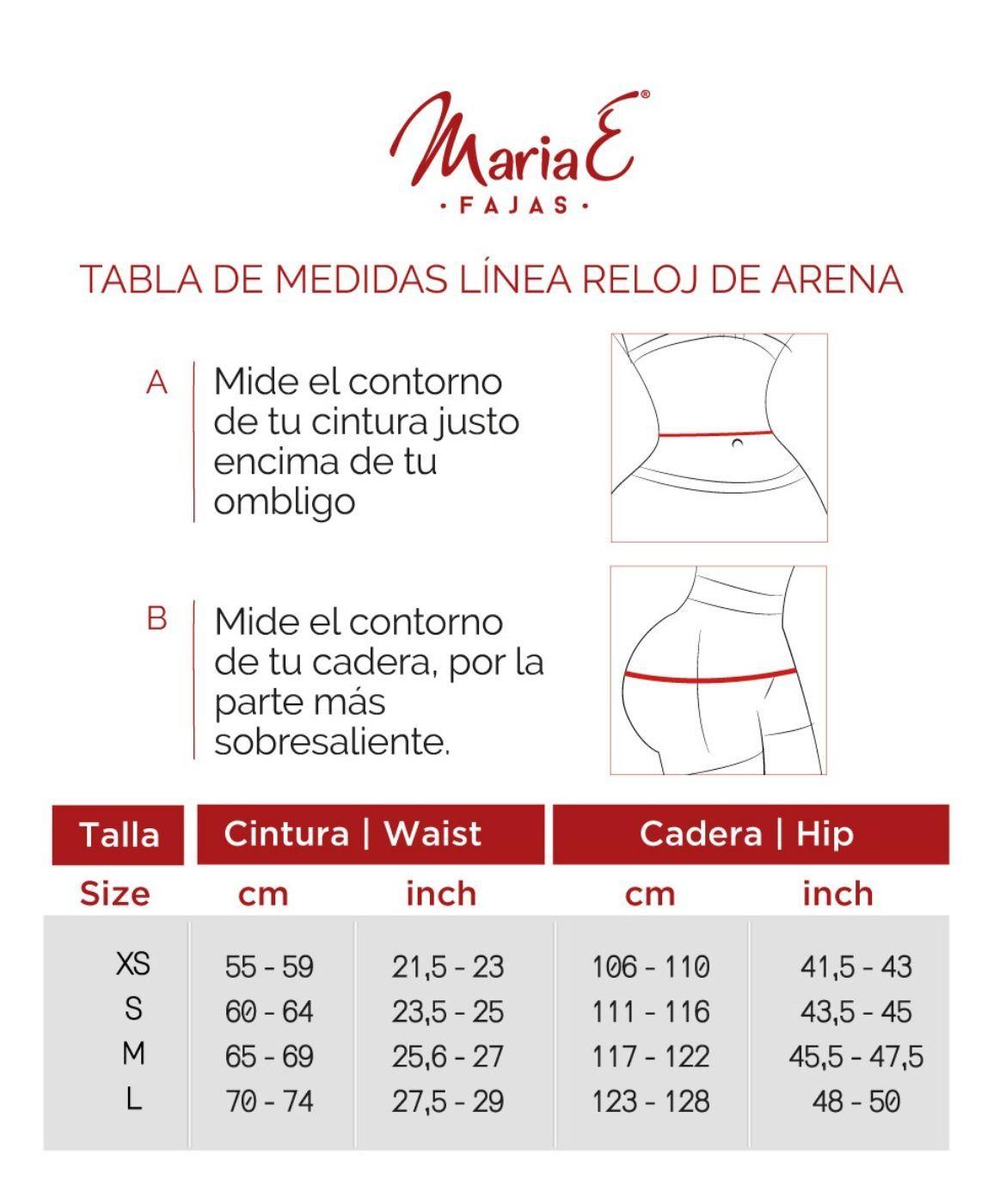 Faja Colombiana Modeladora Reloj de Arena Alta Compresión RA002-2