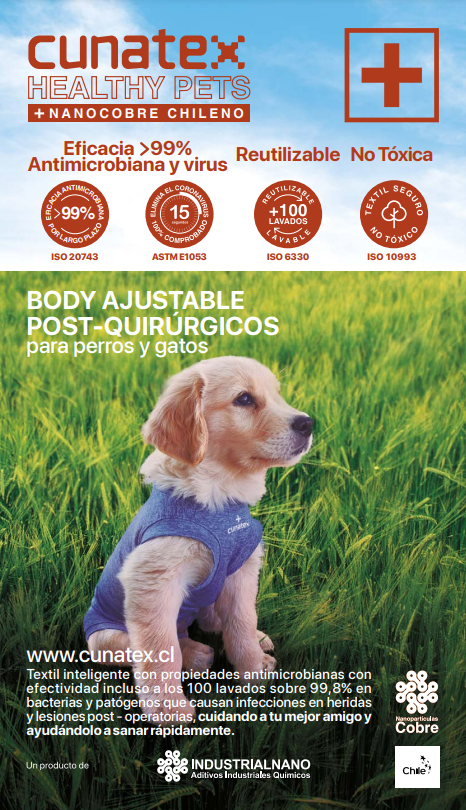 Body de cobre azul para perros talla 00, 0 y 1-1