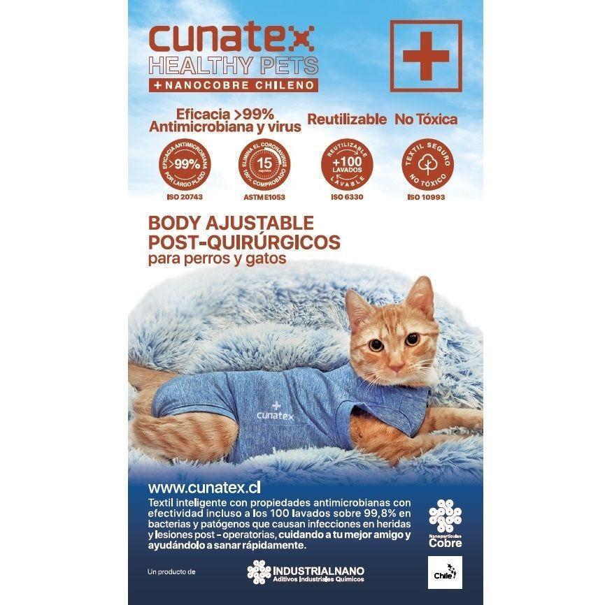 Body de cobre para gatos medianos y grandes-1