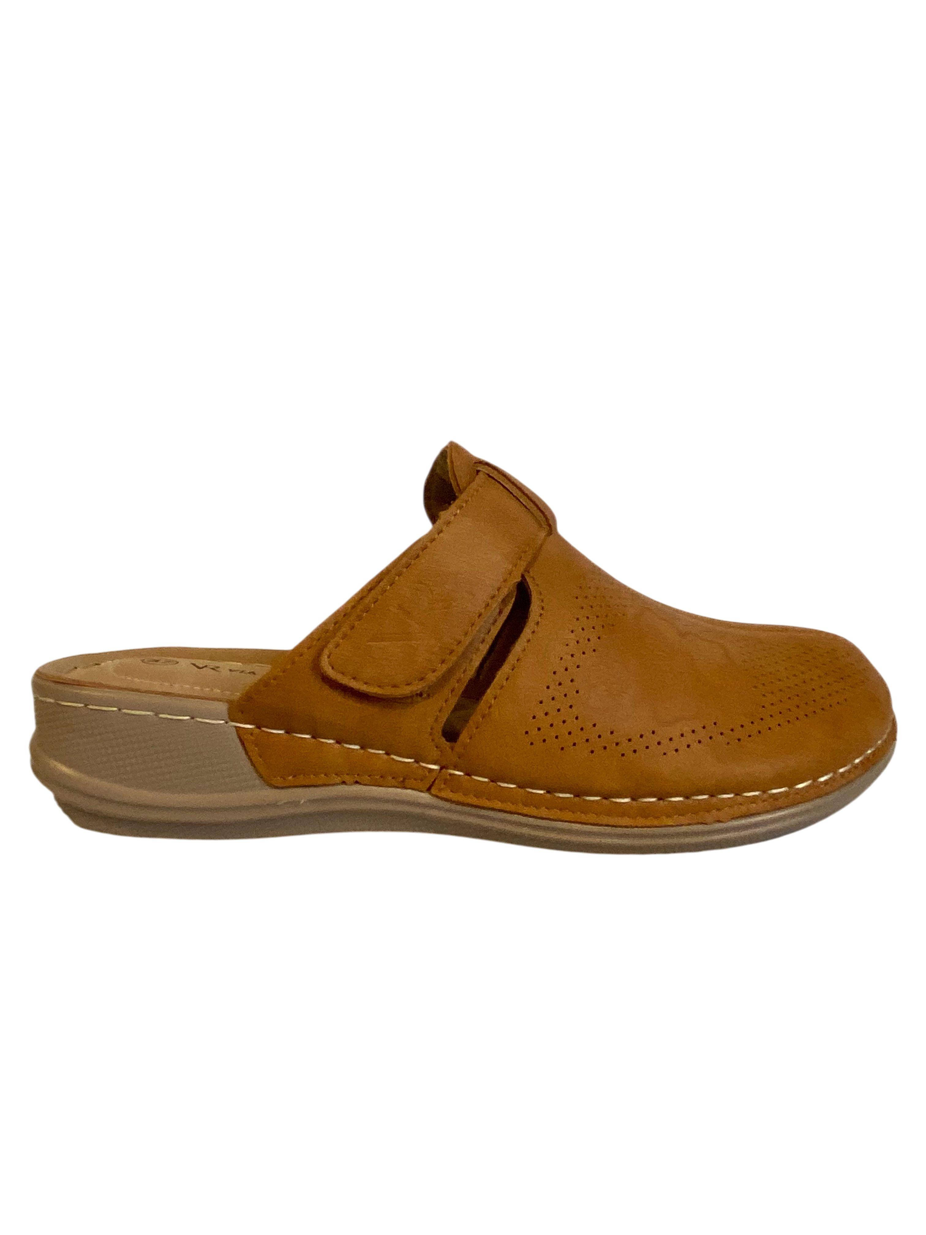 Zueco Beccari Camel Via Rosmini-0