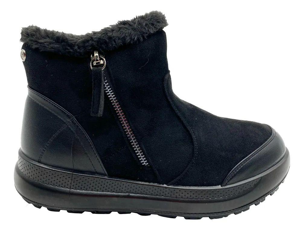 Botin Negro Via Rosmini Olivi Mujer-2