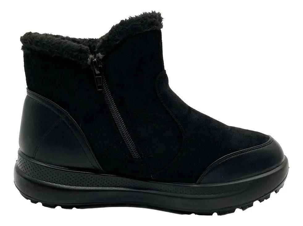 Botin Negro Via Rosmini Olivi Mujer-3