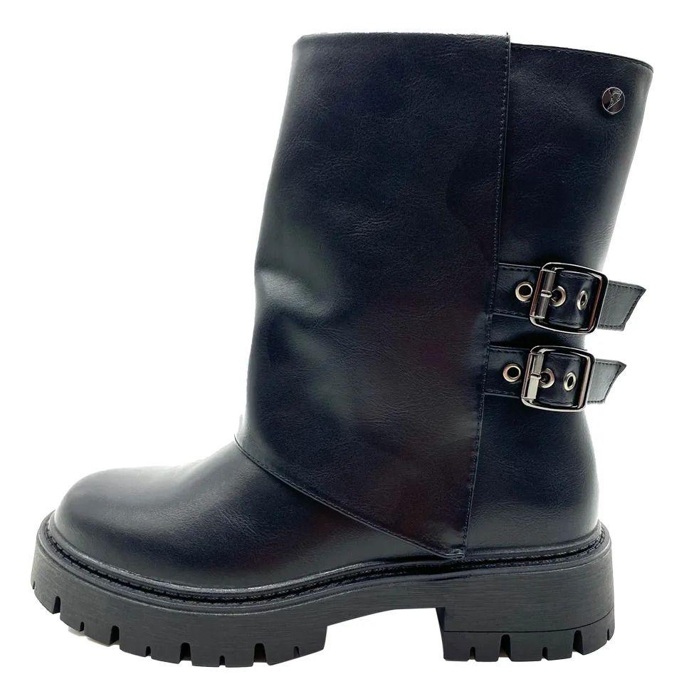 Botin Negro Ailee Maria Pia Mujer-2