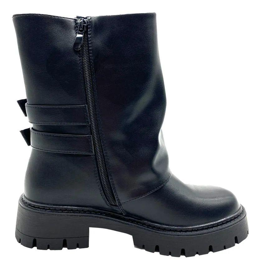 Botin Negro Ailee Maria Pia Mujer-3