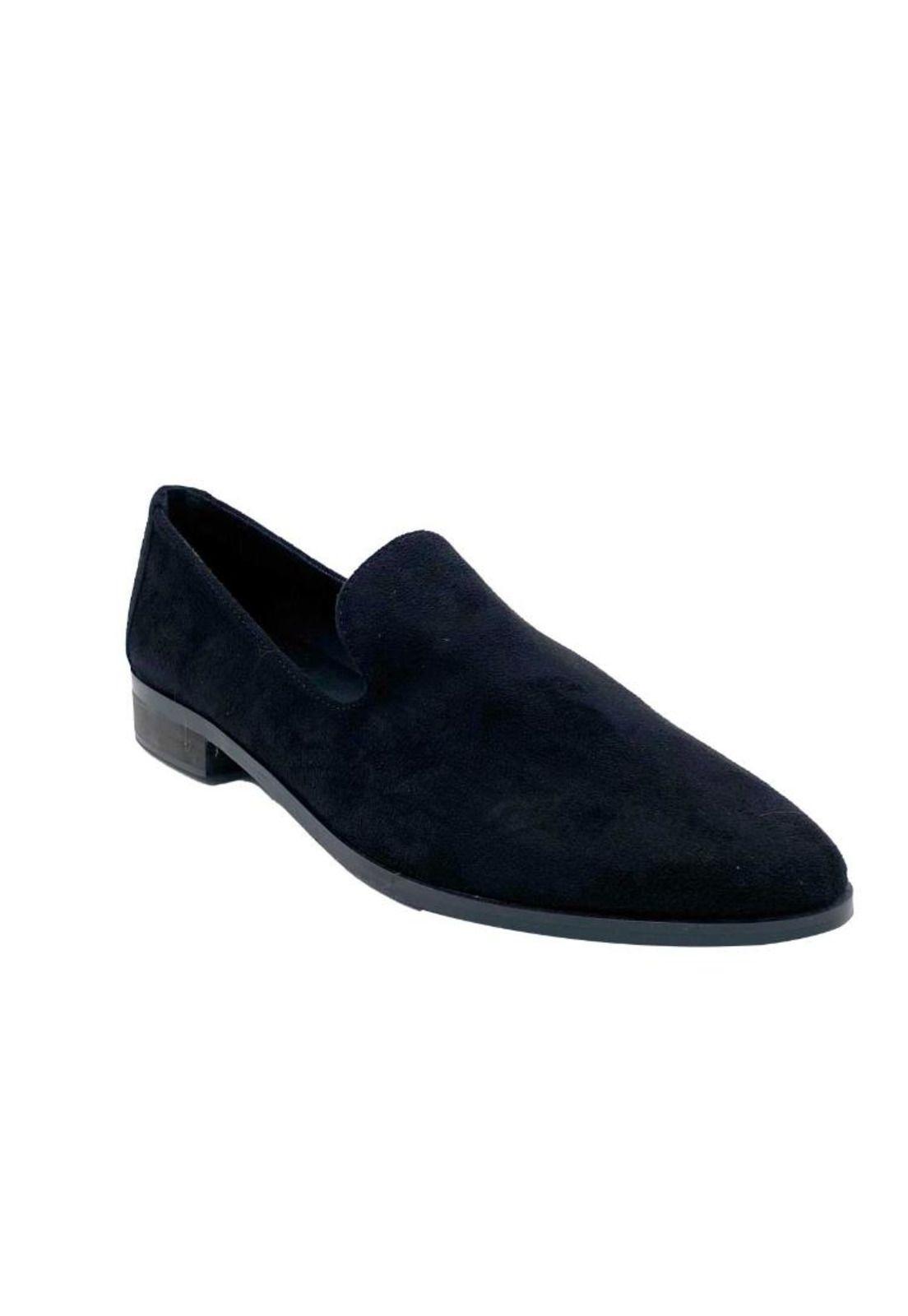 Mocasin Mujer Negro Marie Via Rosmini-0