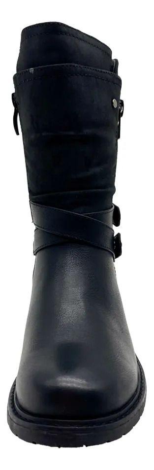Botin Negro Linate II Steem Land Mujer-5