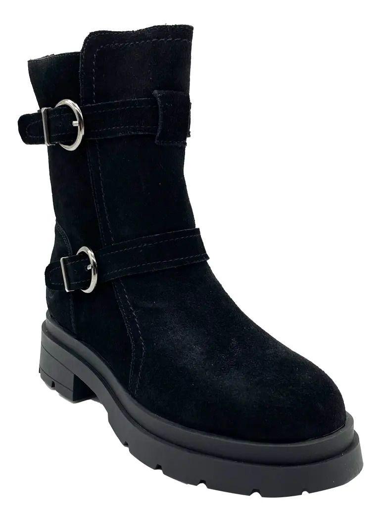 Botin Mujer Olves Negro Steem Land-3