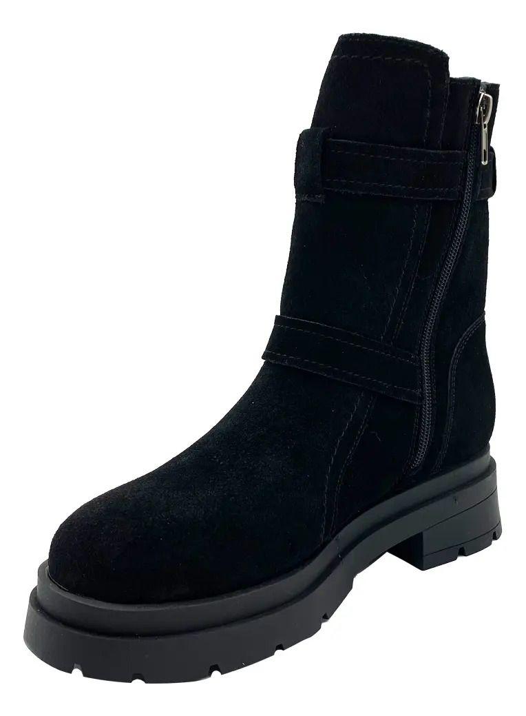 Botin Mujer Olves Negro Steem Land-5