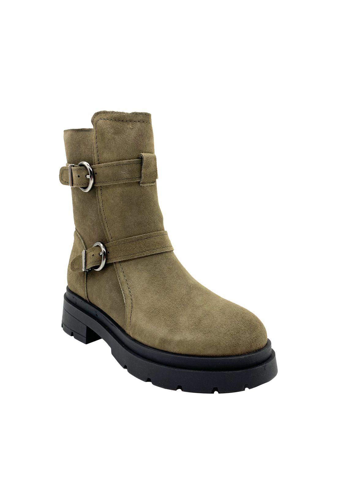 Botin Mujer Olves Negro Steem Land-1