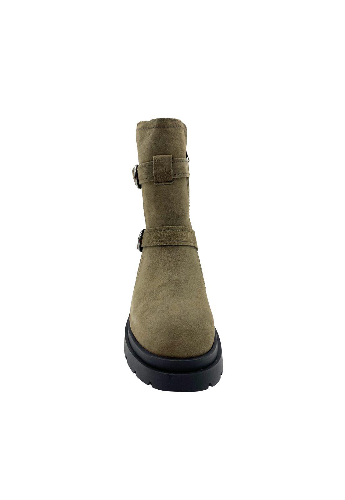 Botin Mujer Olves Negro Steem Land-2