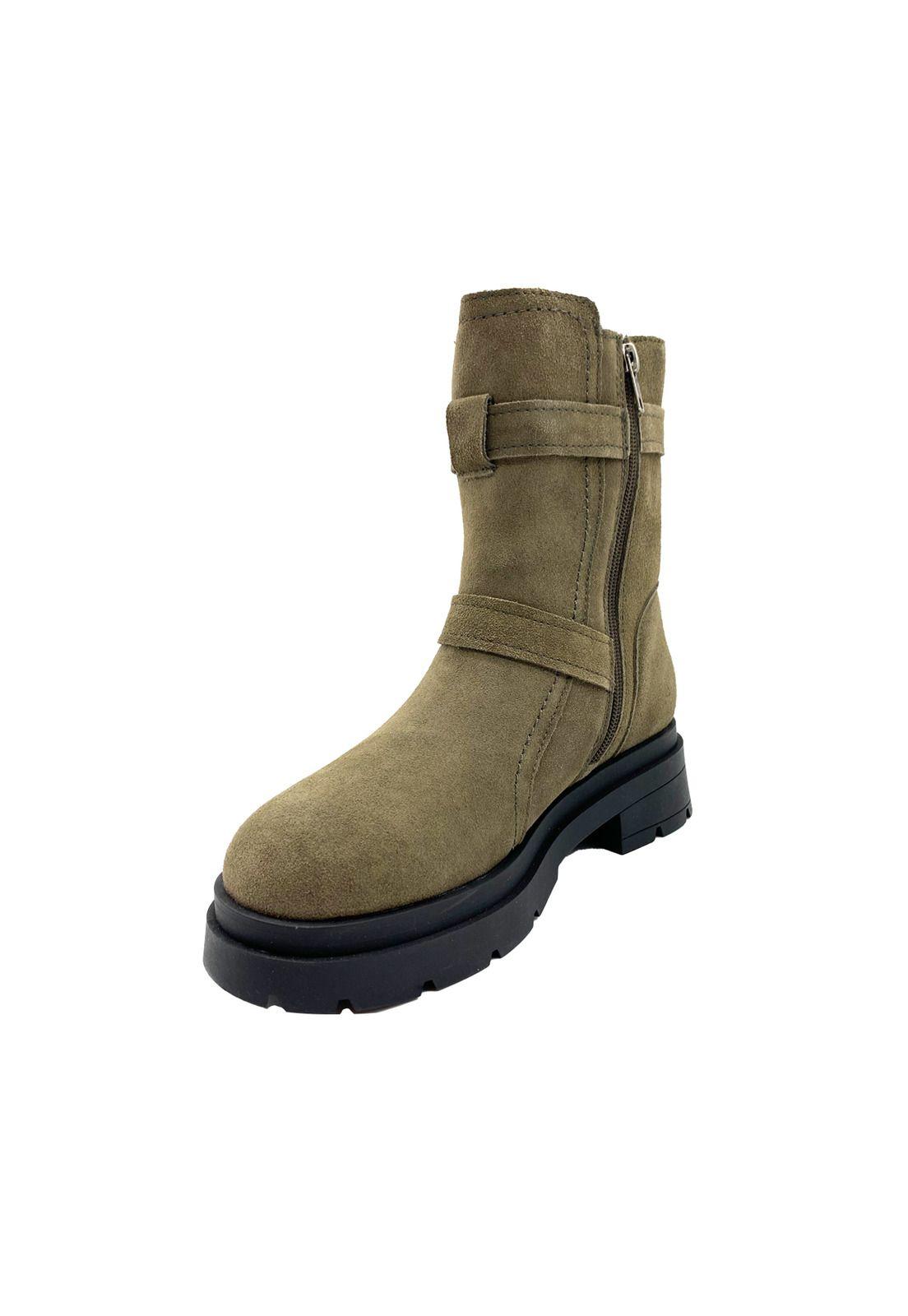 Botin Mujer Olves Negro Steem Land-3