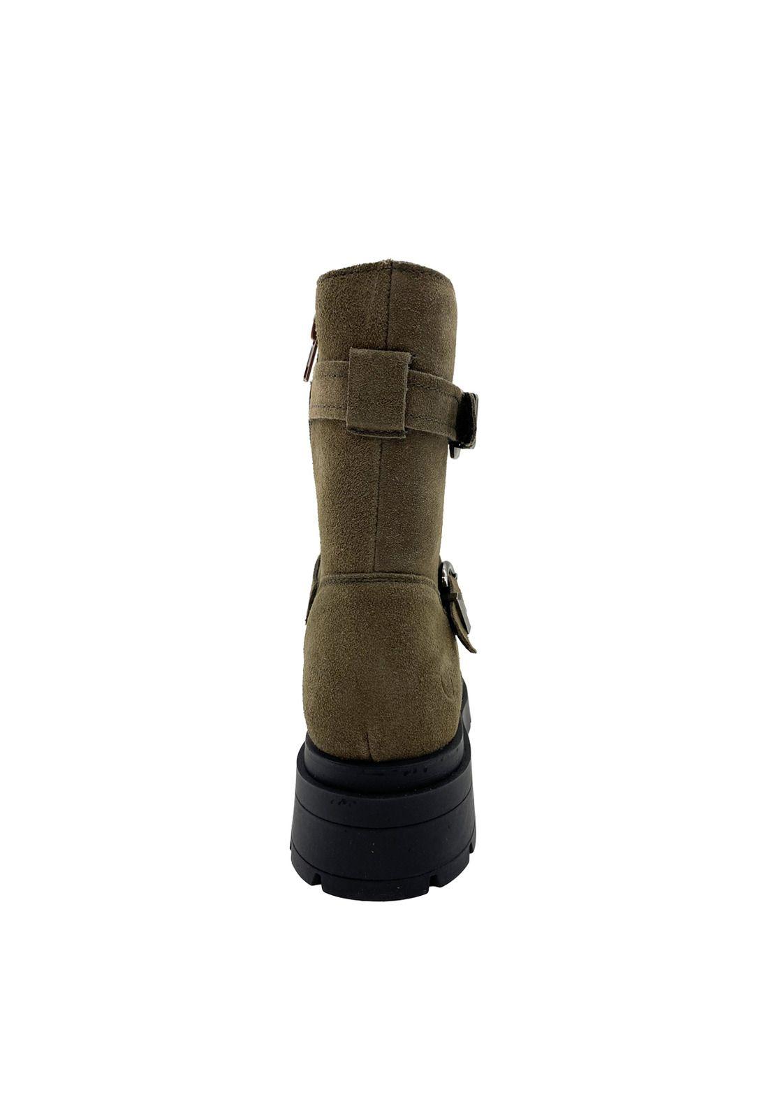 Botin Mujer Olves Negro Steem Land-4