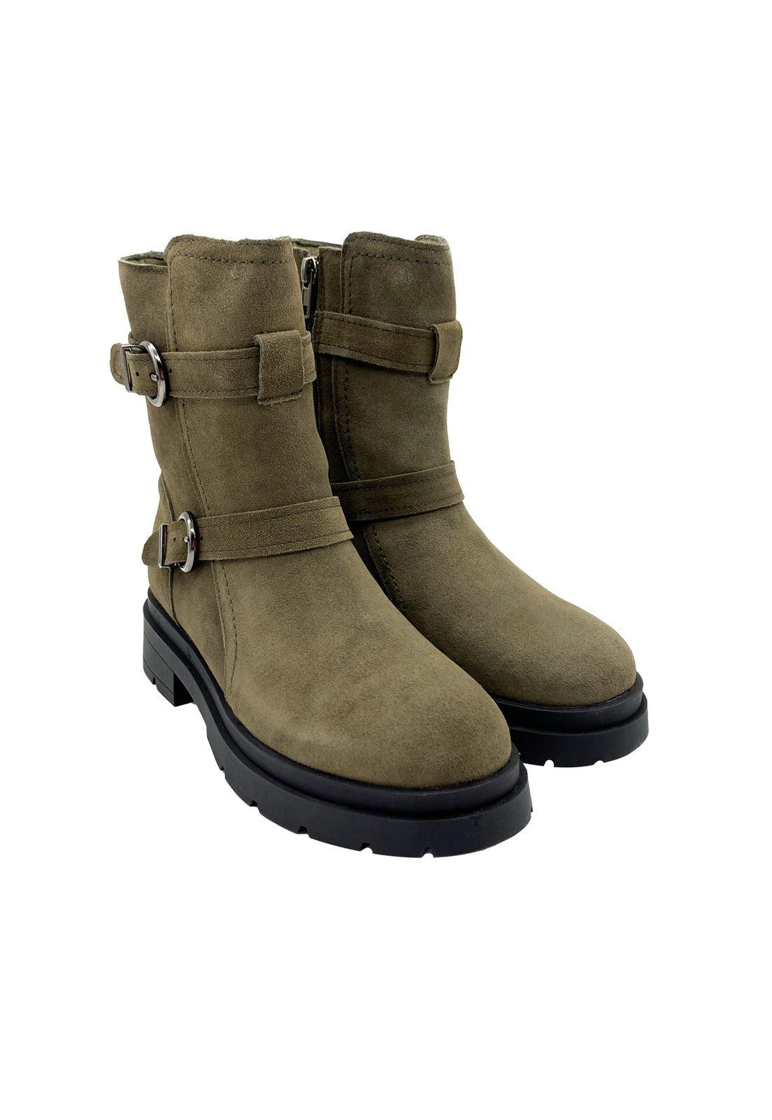 Botin Mujer Olves Negro Steem Land-5