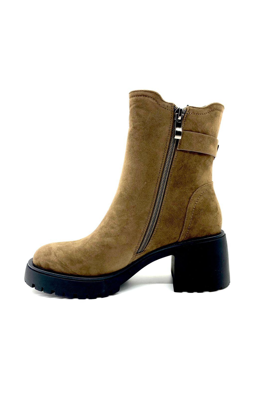 Botin Mujer Frazzi Olive Maria Pia-2