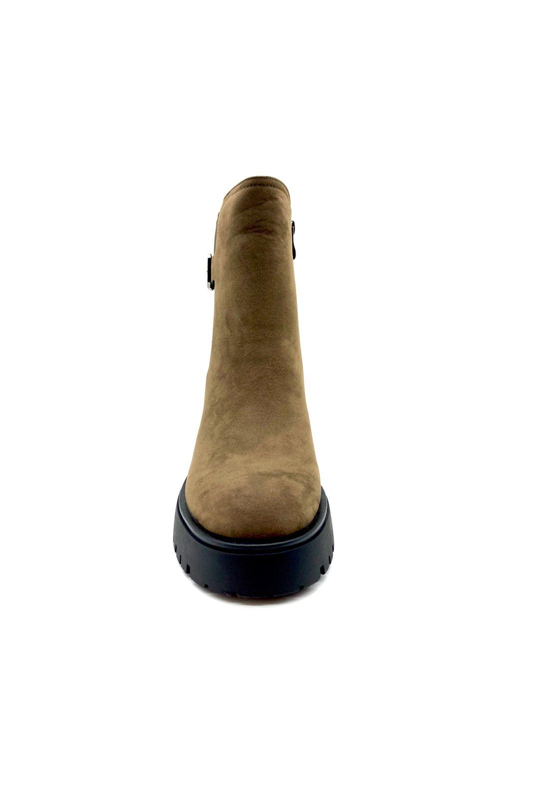 Botin Mujer Frazzi Olive Maria Pia-3