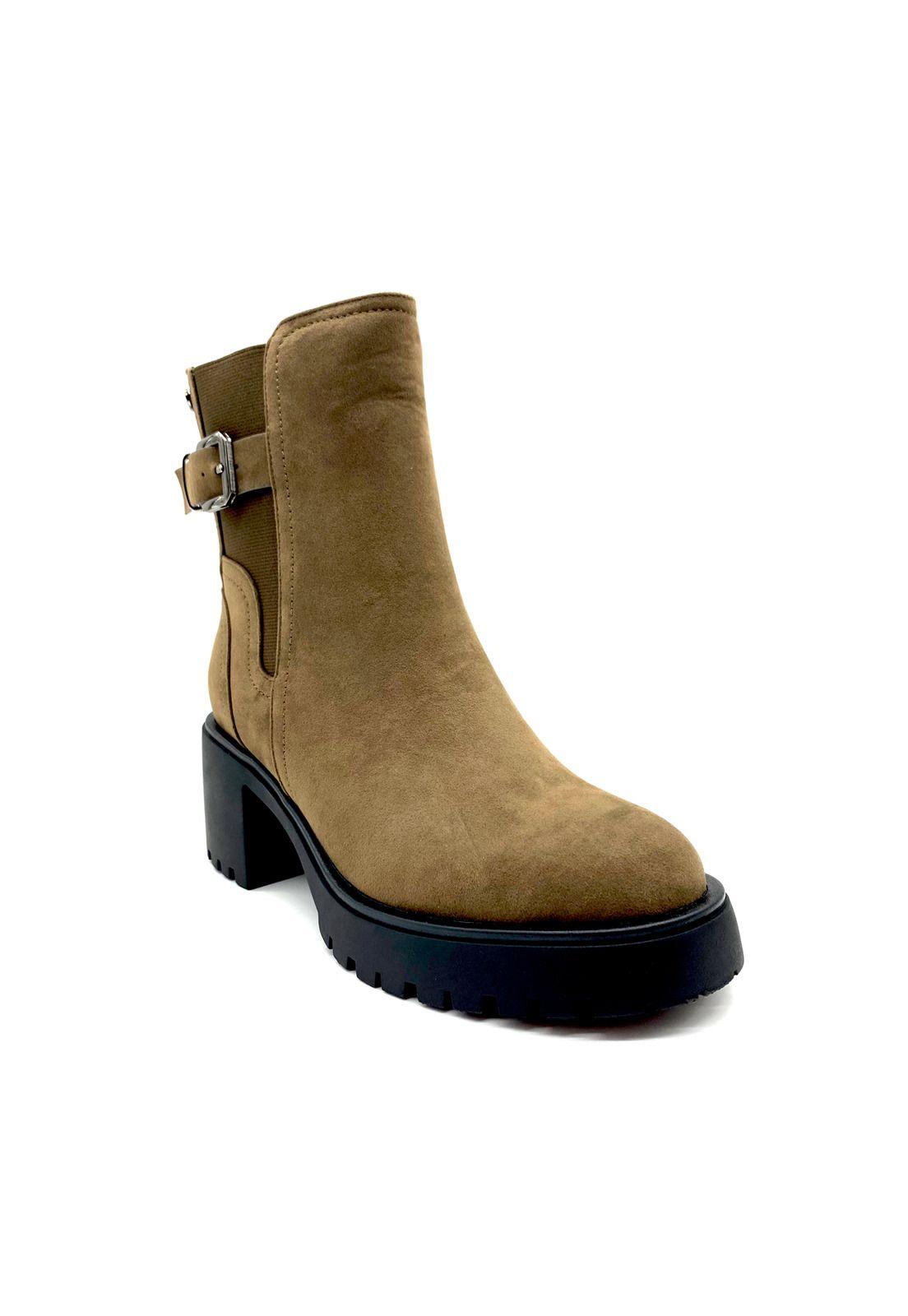 Botin Mujer Frazzi Olive Maria Pia-4
