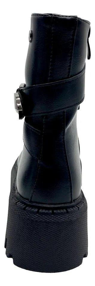 Botin Negro Belinda Maria Pia Mujer-5