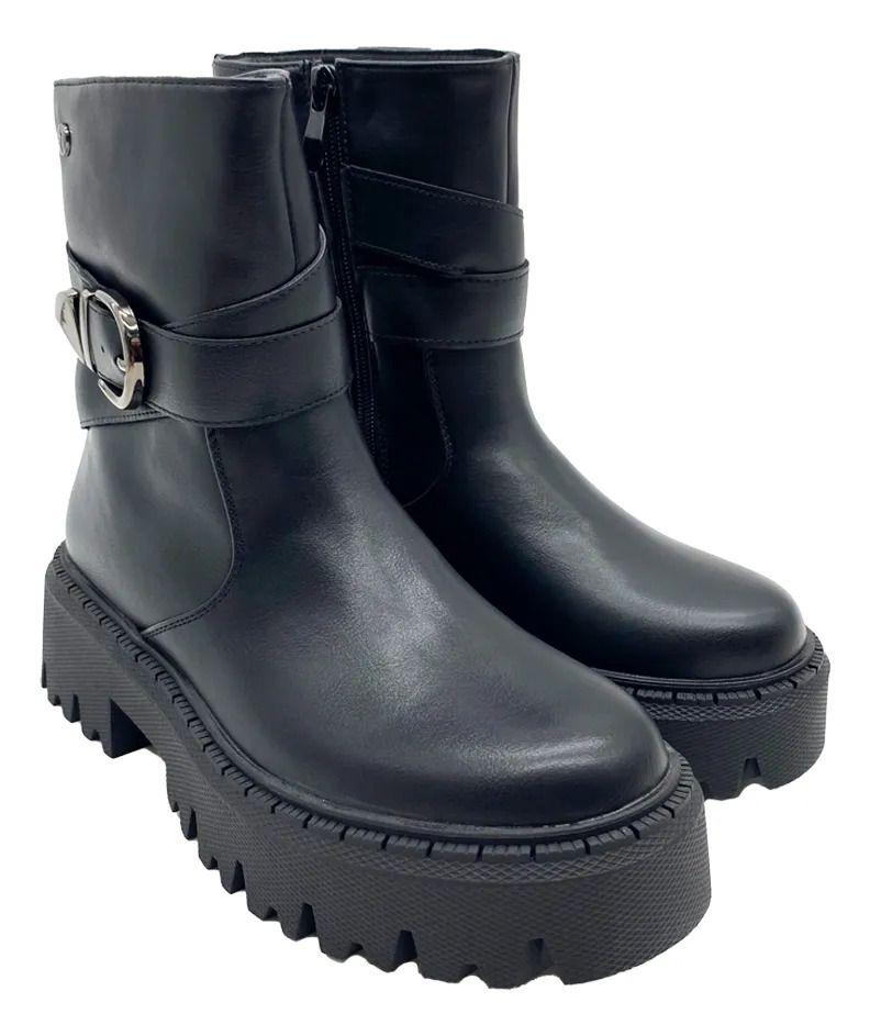 Botin Negro Belinda Maria Pia Mujer-6