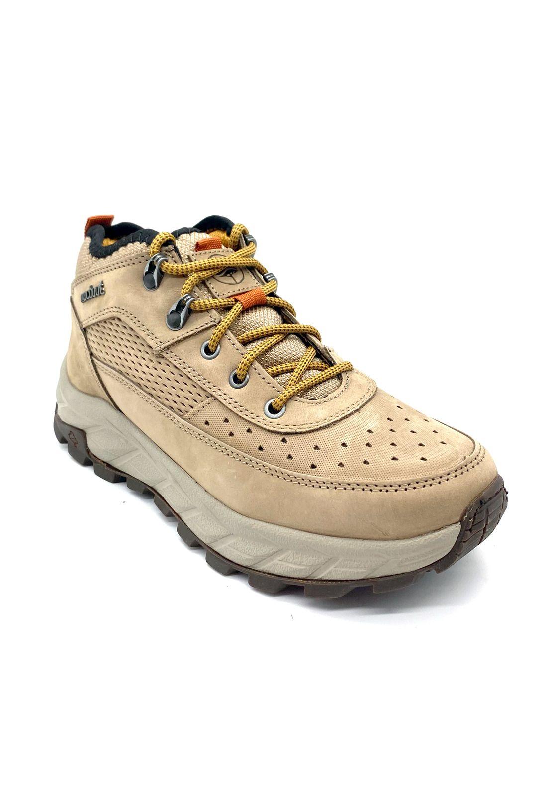 Zapatilla hiking Zoes Cuero Beige Macboot-1