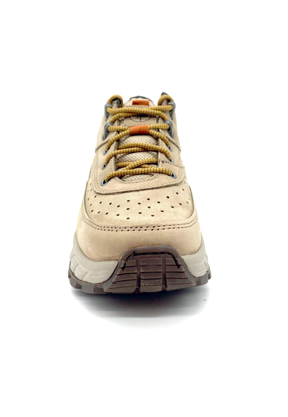 Zapatilla hiking Zoes Cuero Beige Macboot-2