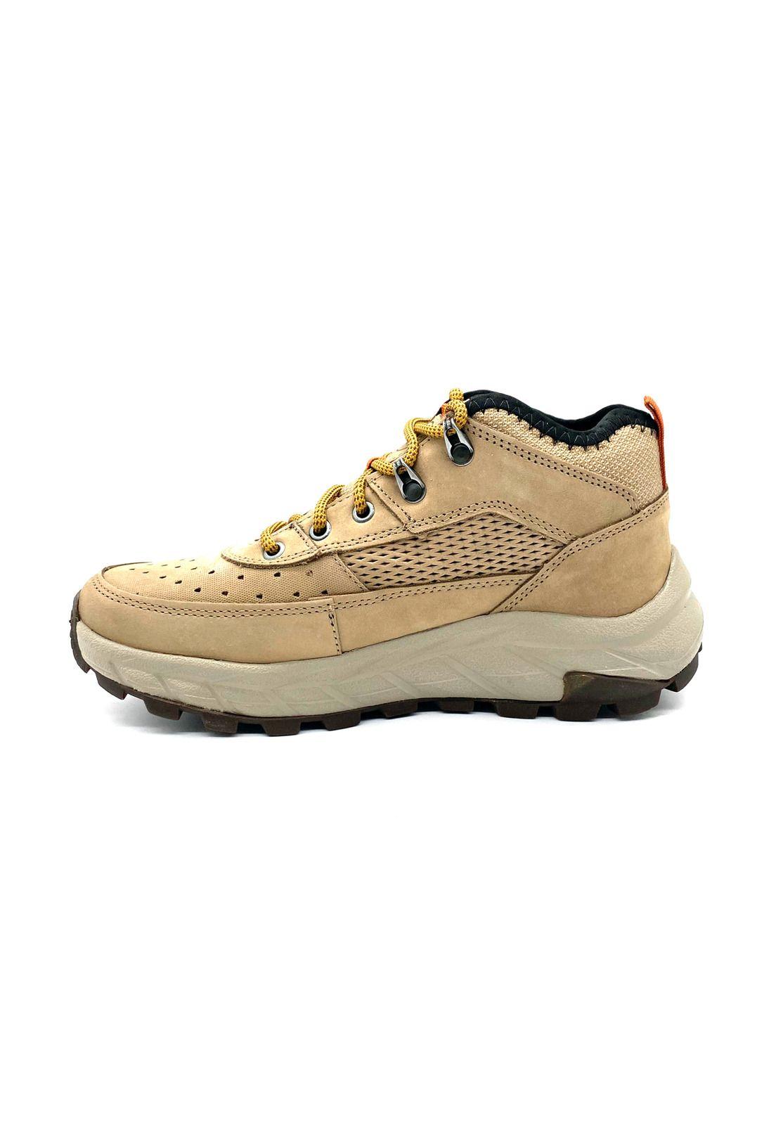 Zapatilla hiking Zoes Cuero Beige Macboot-3