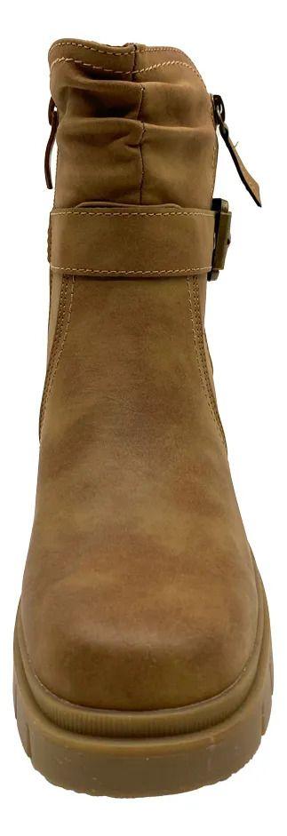 Botin Mujer Ricama Steem Land Tan-4