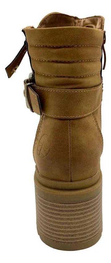 Botin Mujer Ricama Steem Land Tan-5
