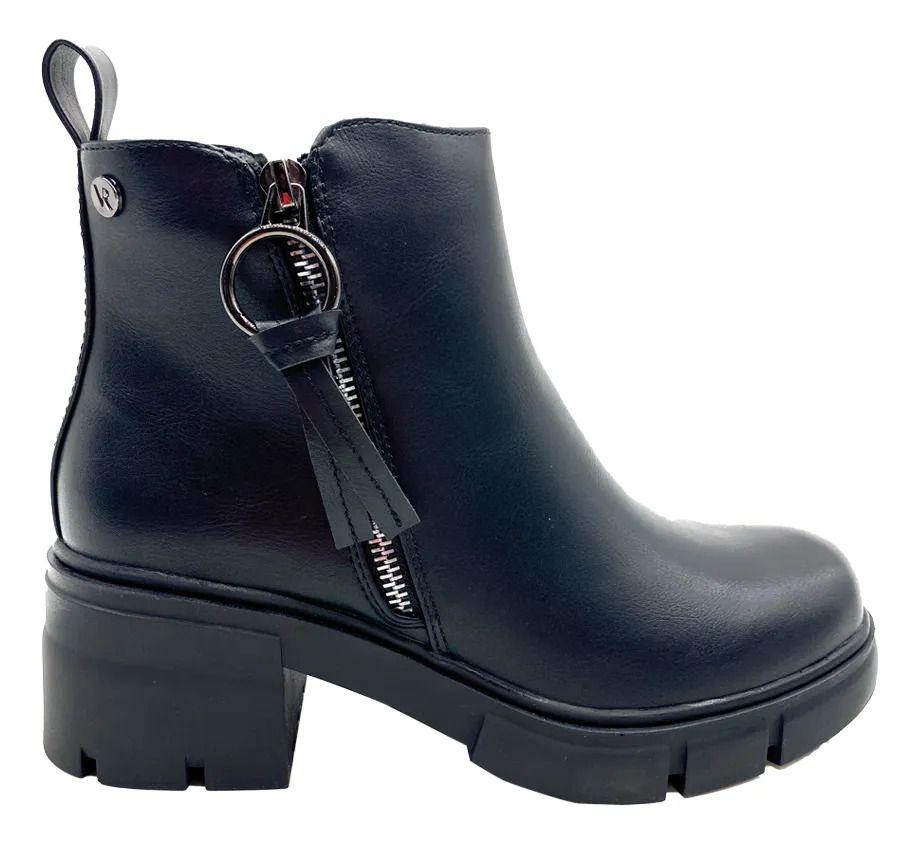 Botin Negro Ricambi Via Rosmini Mujer-0