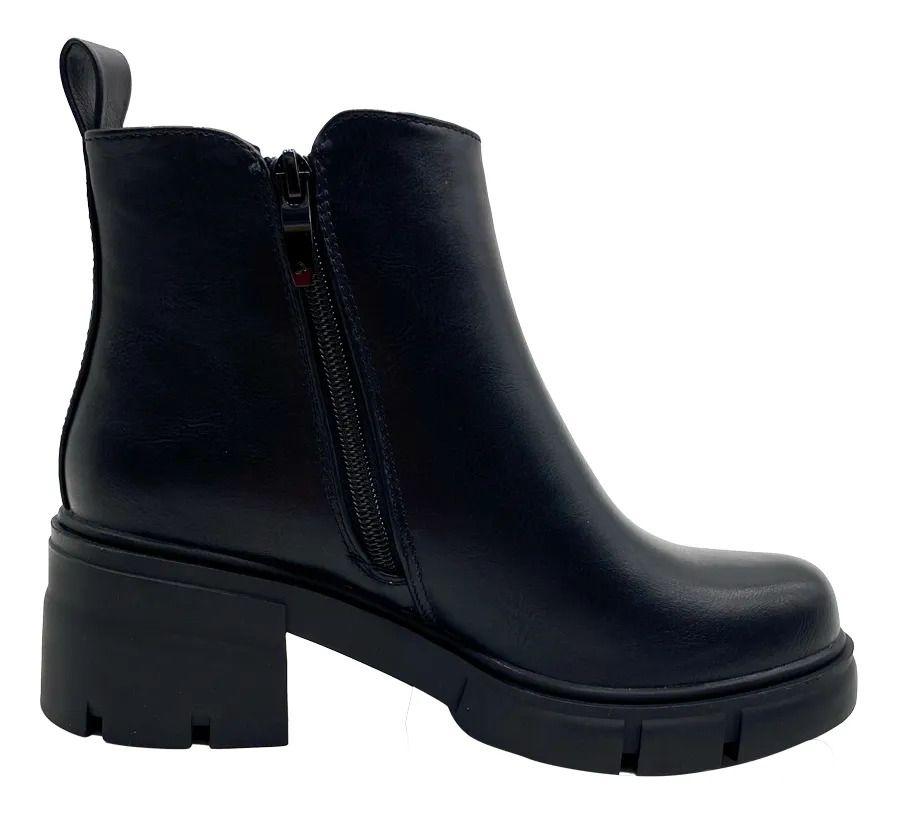 Botin Negro Ricambi Via Rosmini Mujer-3