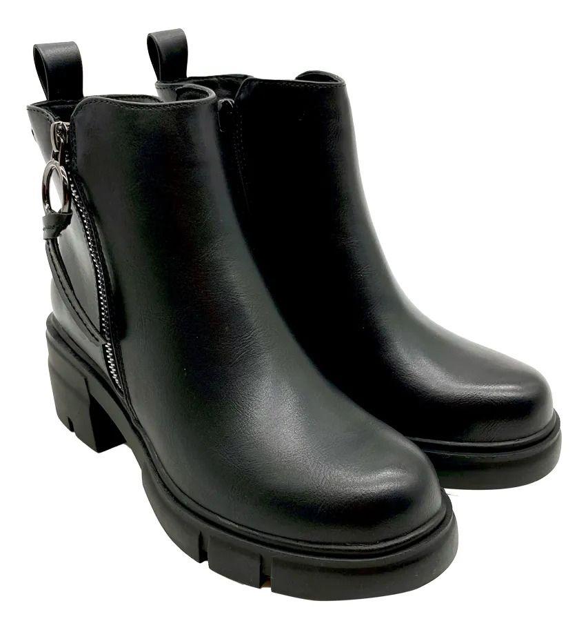 Botin Negro Ricambi Via Rosmini Mujer-6