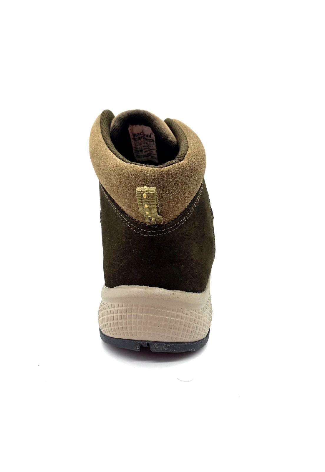 Zapatilla hiking Barus Cuero Marron Macboot-4