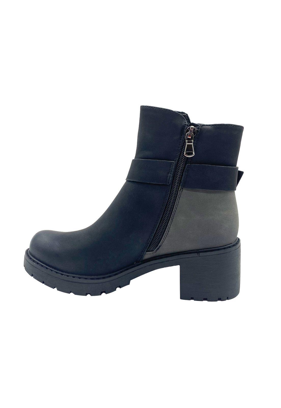 Botin Mujer Lesna Camel Steem Land-3